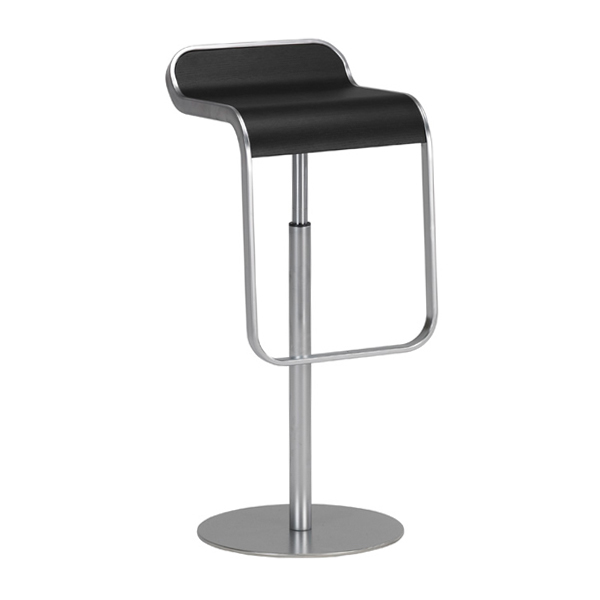 Barhocker LEM Chrom/schwarz B37*T42*H75-86 SH66-79 cm mieten
