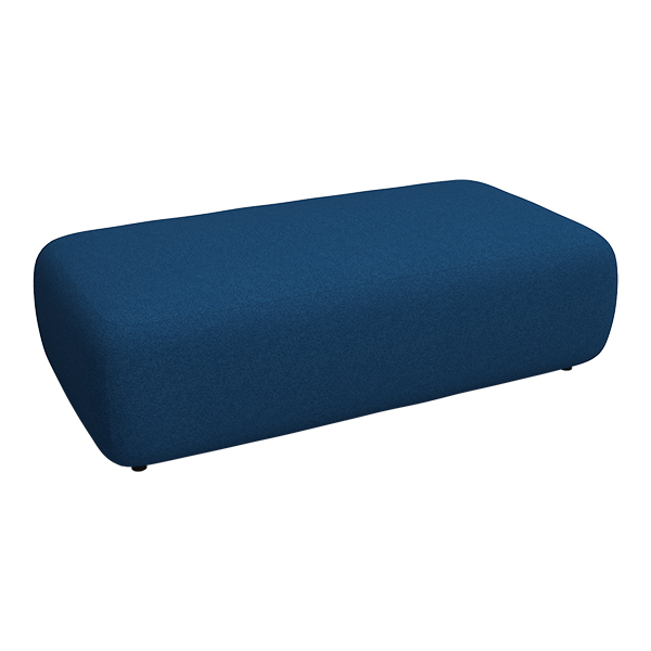 Loungesitz Plus navy blue L124*B64*H40 cm mieten