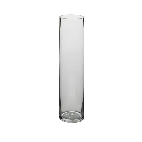 Vase Glas Kolumbus groß Ø10 H40 cm mieten