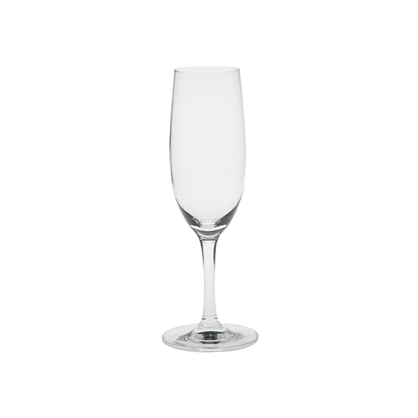 Sektflöte mit Füllstrich 10 cl H20 cm mieten
