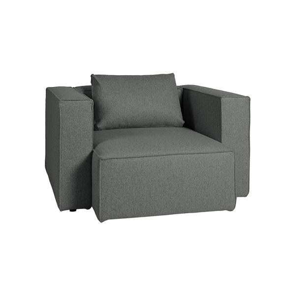 Kissen Moduplus anthrazit B55*T14*H35 cm mieten