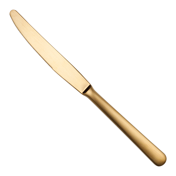 Tafelmesser Duna gold mieten