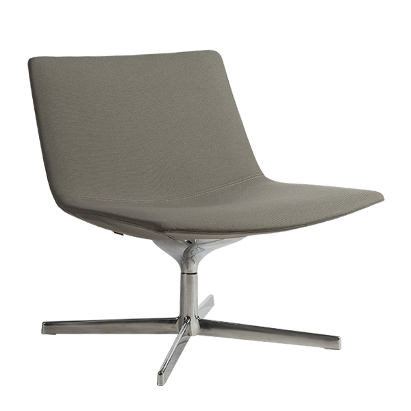 Loungesessel Catifa 60 4-Ways grau Stoff mieten