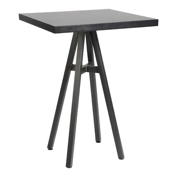 Stehtisch Bristol schwarz 80*80*H110 cm mieten