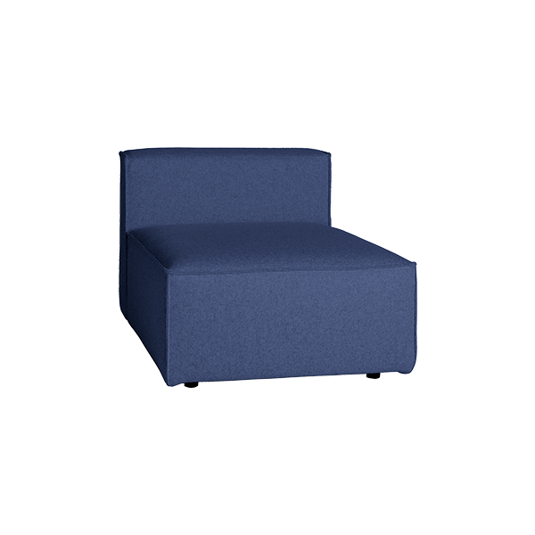 Stuhl Moduplus blau B74*T92*H61 SH38 cm mieten