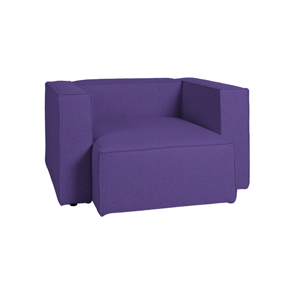 Sessel Moduplus brombeere B110*T92*H61 SH38 cm mieten