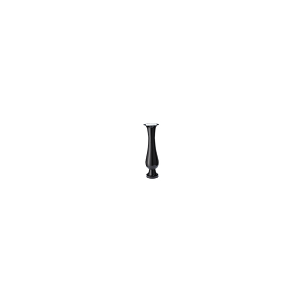 Rococo Vase schwarz Drip Ø5,5 H15 cm mieten