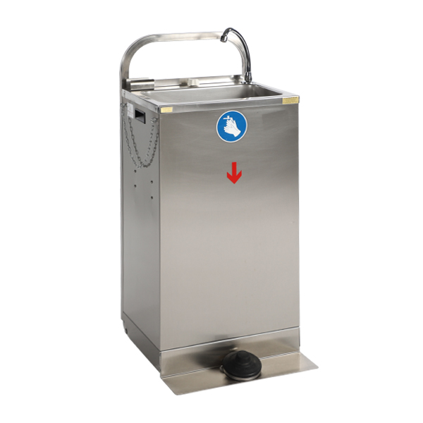 Wassertank-Handwaschbecken mit 2 Kanistern je 13L mieten