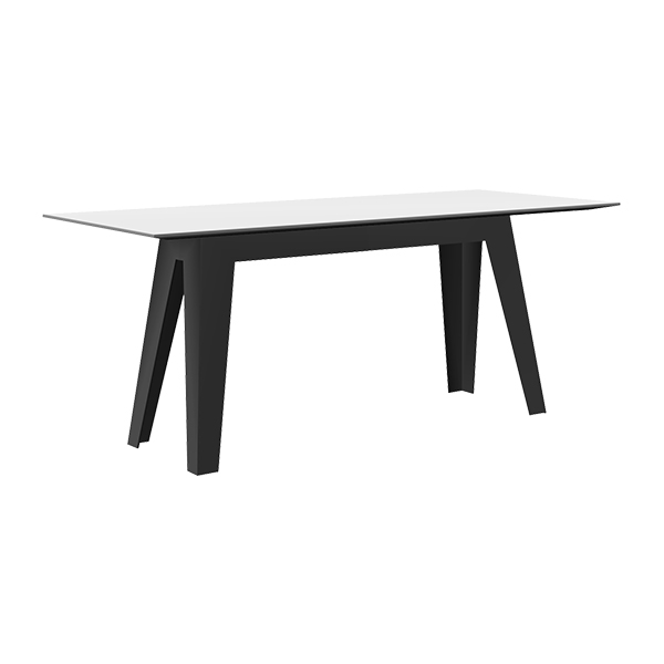 Dinnertisch Kranich mit Tischplatte weiß L180*B80*H76 cm mieten