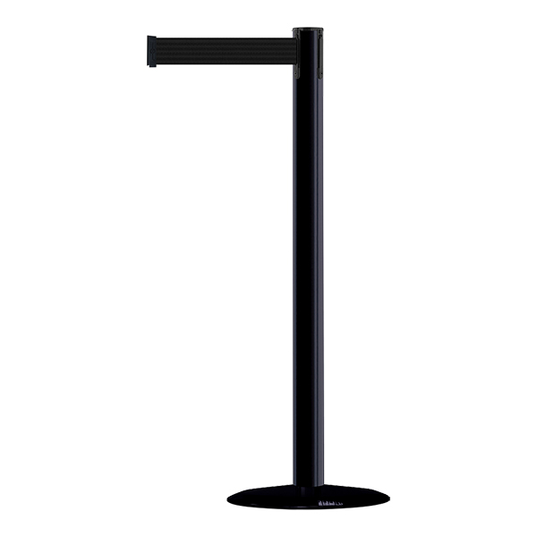Absperrsystem Tensabarrier schwarz H96 cm mieten