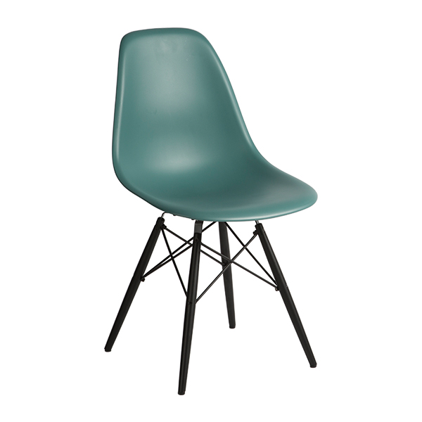 DSW Chair Ahorn schwarz Sitz ocean mieten