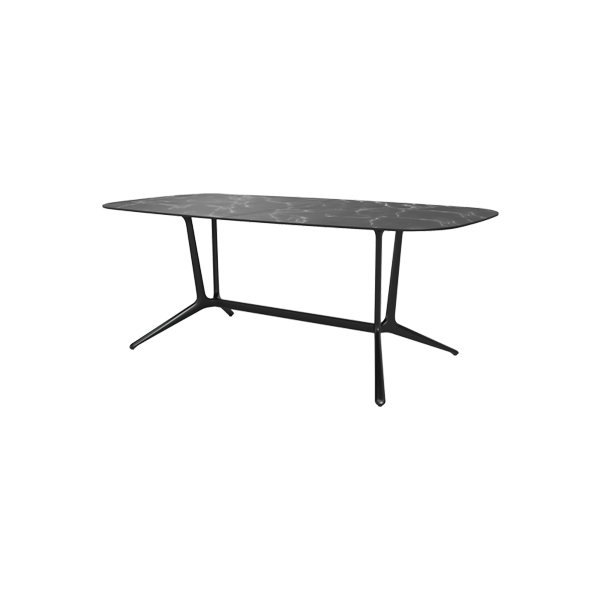 Tisch Trail Marmor schwarz L200*B100*H76 cm mieten