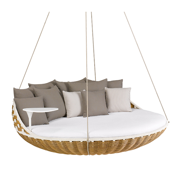 Hanging-Swingrest mit Cushion white und Cushion Set mieten