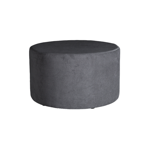 Lounge-Hocker Ontario Stoff grau mieten