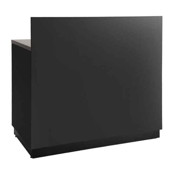 Buffet Basic schwarz Front hoch CNS Deckbl. mieten