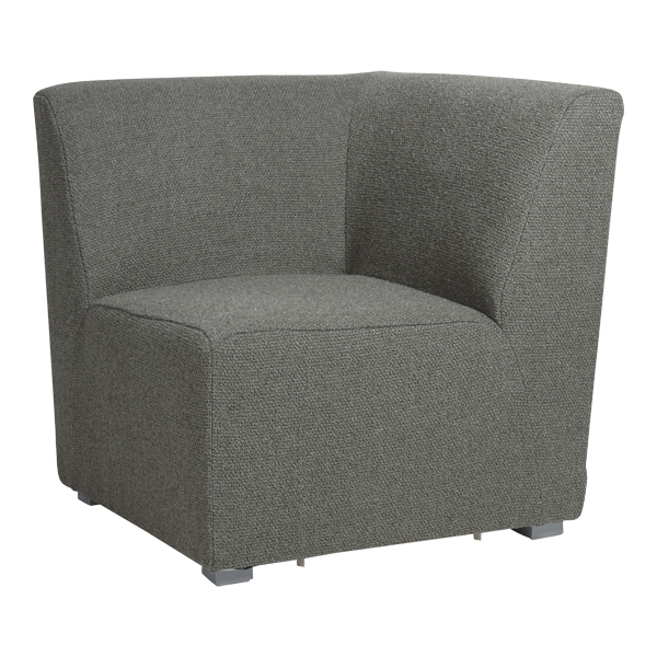 Sessel Eckelement salbei grün Trouville bouclé mieten