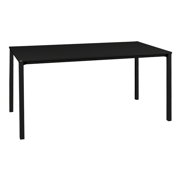 Besprechungstisch Lean schwarz L160*B80*H75 cm mieten