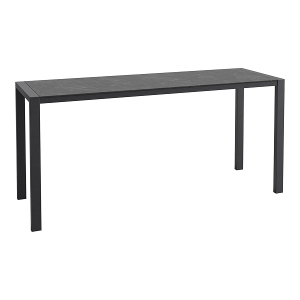 Stehtisch Algarve schwarz/Volterra schwarz L240*B80*H110 cm mieten