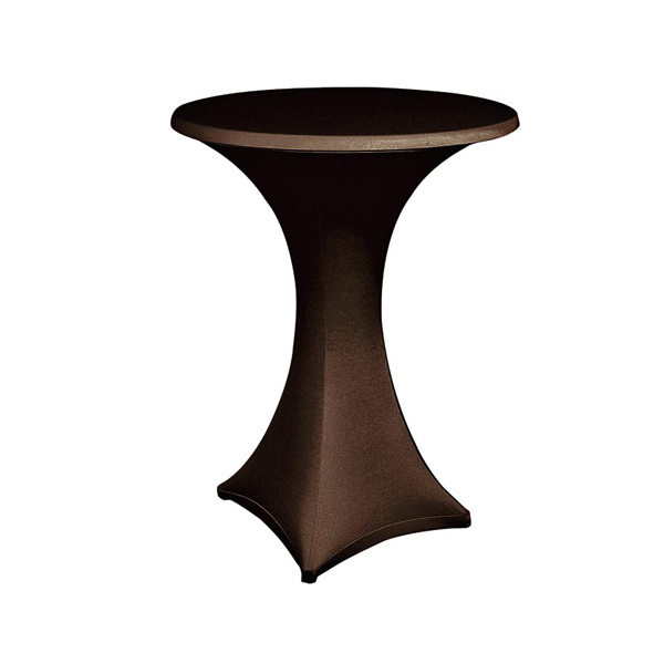 Stehtischhusse easystretch schwarz Ø80 cm mieten