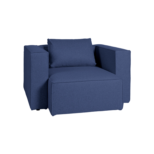 Kissen Moduplus blau B55*T14*H35 cm mieten