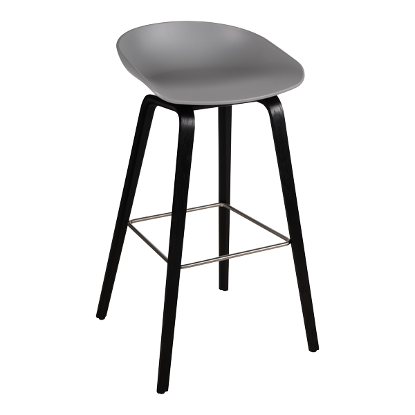 Barhocker About a Stool AAS 32 concrete grey/schwarz mieten
