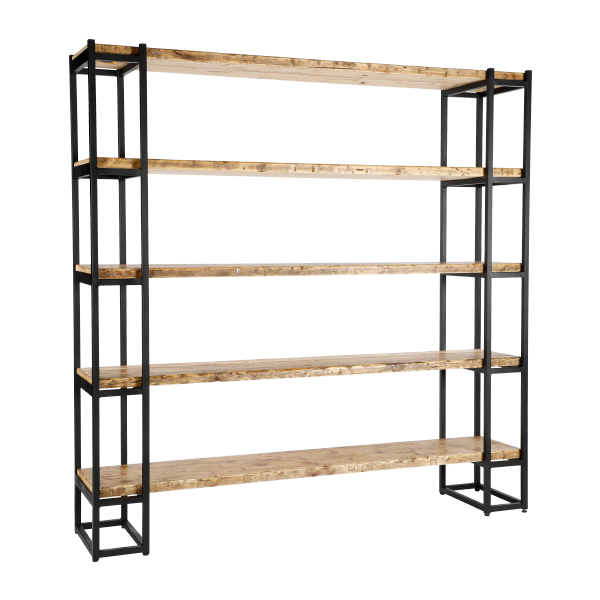 Regal Bornholm mit 5 Böden L200*T43*H215 cm mieten