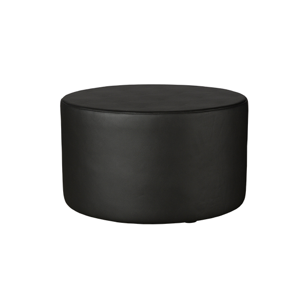 Lounge-Hocker Barbados schwarz Ø70 H41cm mieten