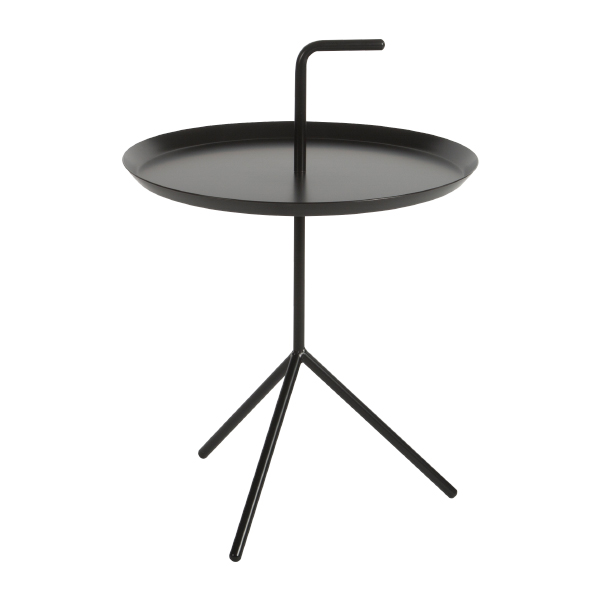 Beistelltisch DLM XL schwarz Don't Leave Me Ø48*H49,5/65 cm mieten