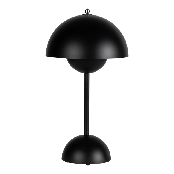 Akku Tischleuchte Flowerpot black Ø16*H29,5 cm (inkl. Kabel) mieten