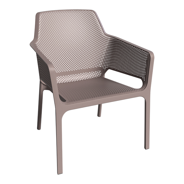 Net Relax Stuhl taupe B67*T71*H87 SH41,5cm mieten