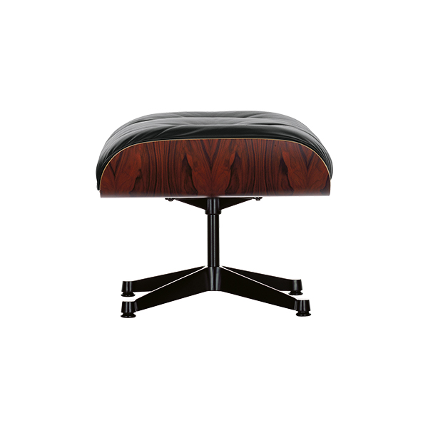 Eames Lounge Chair Ottoman Leder schwarz B63*T50*H42 cm mieten