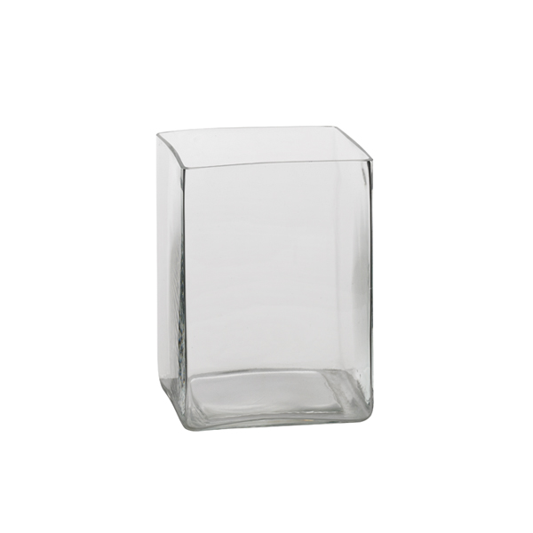 Vase Glas Olymp 15*15 H20 cm mieten