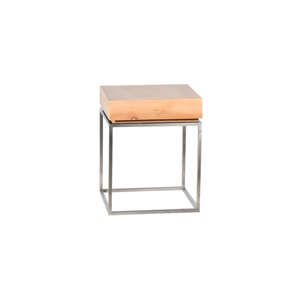 Zinzo coffee table mit Massif Sylt L40*B40*H50 cm mieten