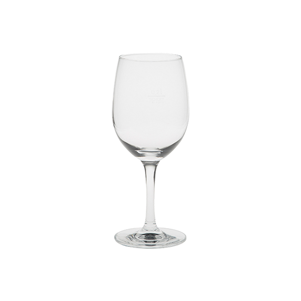 Weinglas mit Füllstrich 20 cl H18,5 cm mieten
