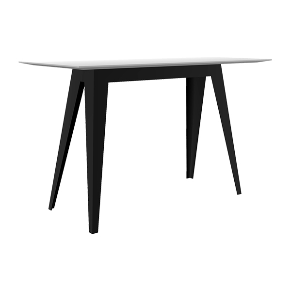 Stehtisch Kranich mit Tischplatte weiß L180*B80*H110 cm mieten