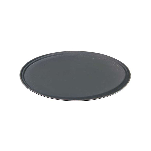 Serviertablett schwarz oval 60*73,5 cm mieten