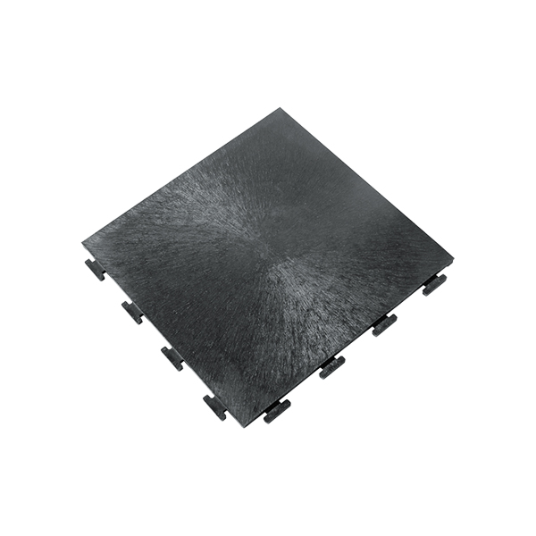 Fußbodenplatte L44,5*B44,5 cm PVC schwarz rutschfest mieten