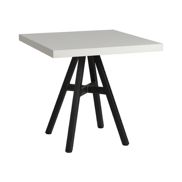 Bistrotisch Bristol weiß OUTDOOR 80*80*H76 cm mieten