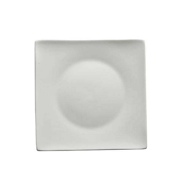 Teller flach Jade 23*23 cm mieten