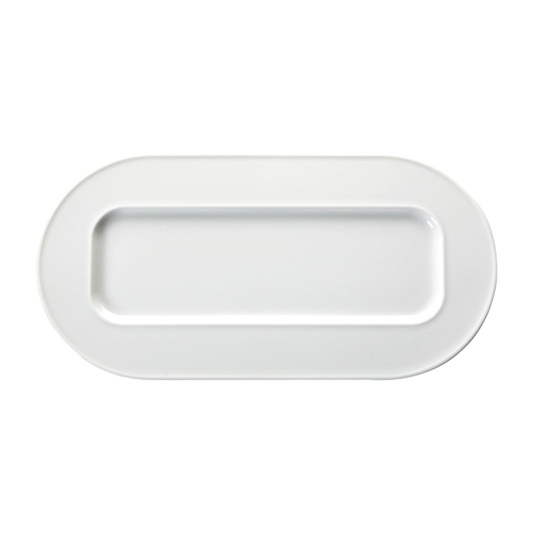 Platte oval Basic 30*15 cm mieten