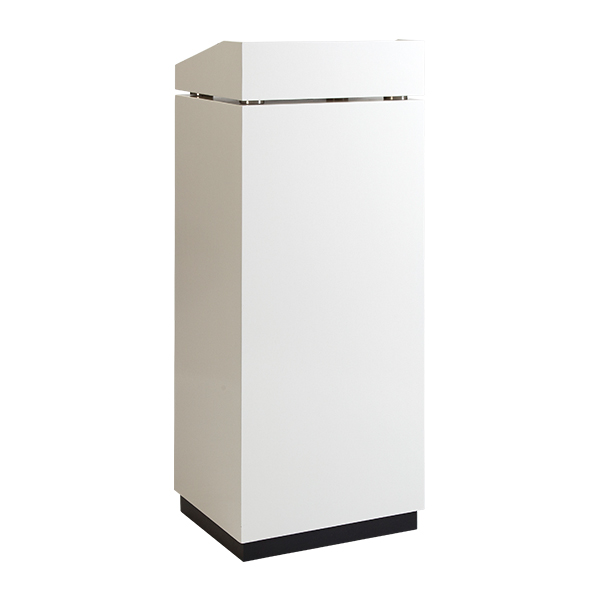 Rednerpult Cube weiß B50*T40*H119 cm mieten