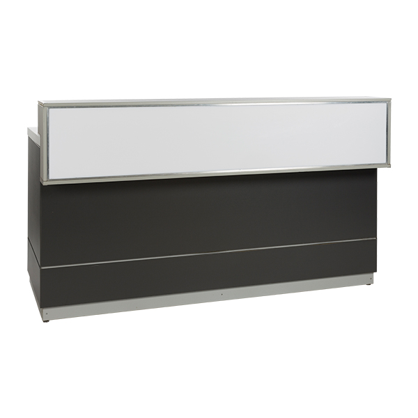 Theke anthrazit L200*T83*H115 cm mit Deckblatt CNS mieten