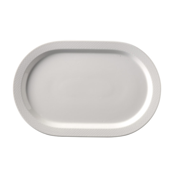 Servierplatte trendy oval 37 cm mieten