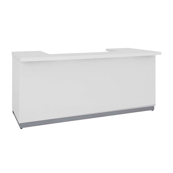 Buffet-Theke weiß L200*T90*H95 cm U-Form Deckblatt mieten