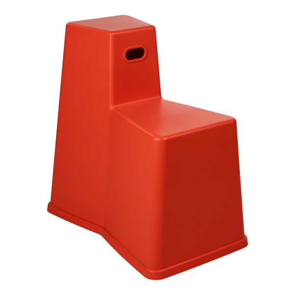 Stool-Tool poppy red B46*T72,5*SH48*H75 cm mieten