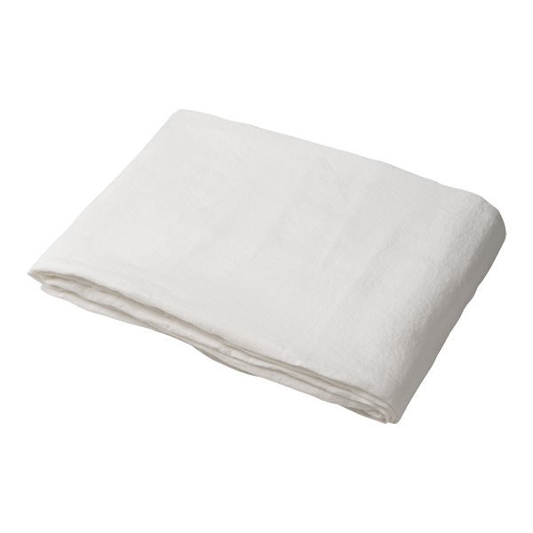 Tischdecke Leinen weiß 230*320 cm mieten