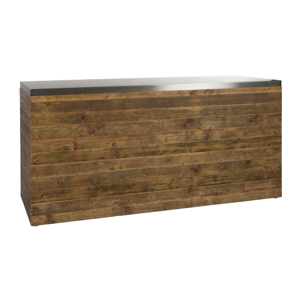 Theke Bornholm mit Deckblatt CNS L200*T70*H95 cm mieten
