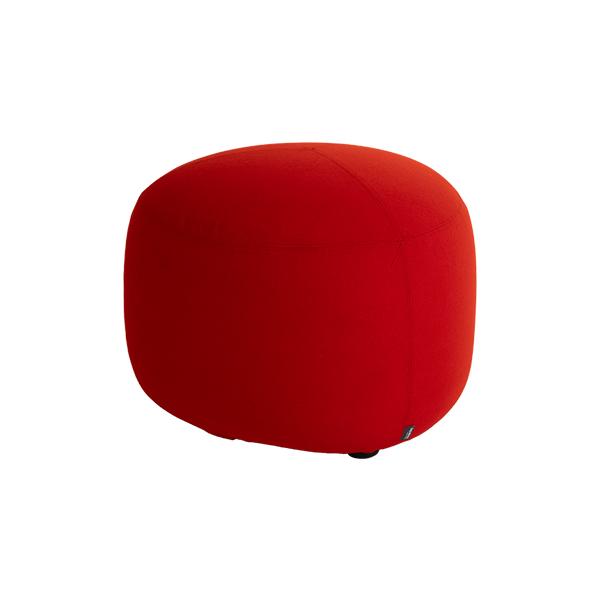 Kipu Hocker 57 rot H45 cm mieten