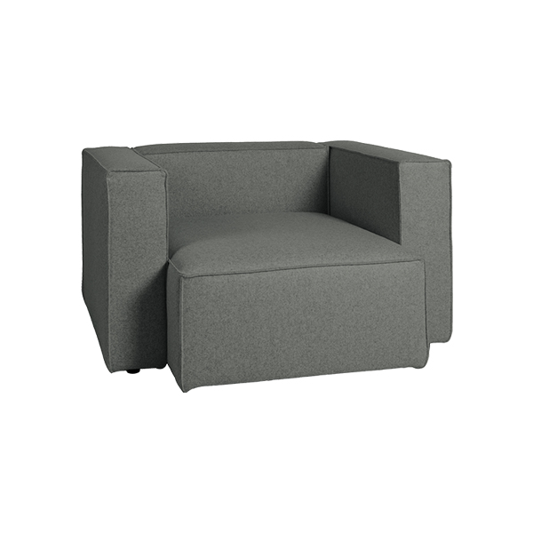 Sessel Moduplus anthrazit B110*T92*H61 SH38 cm mieten