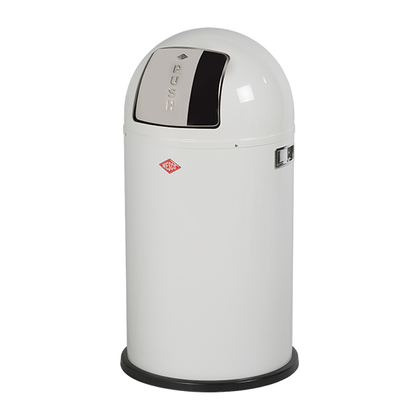 Abfallsammler Pushboy weiß 50 ltr Ø40 H76 cm mieten